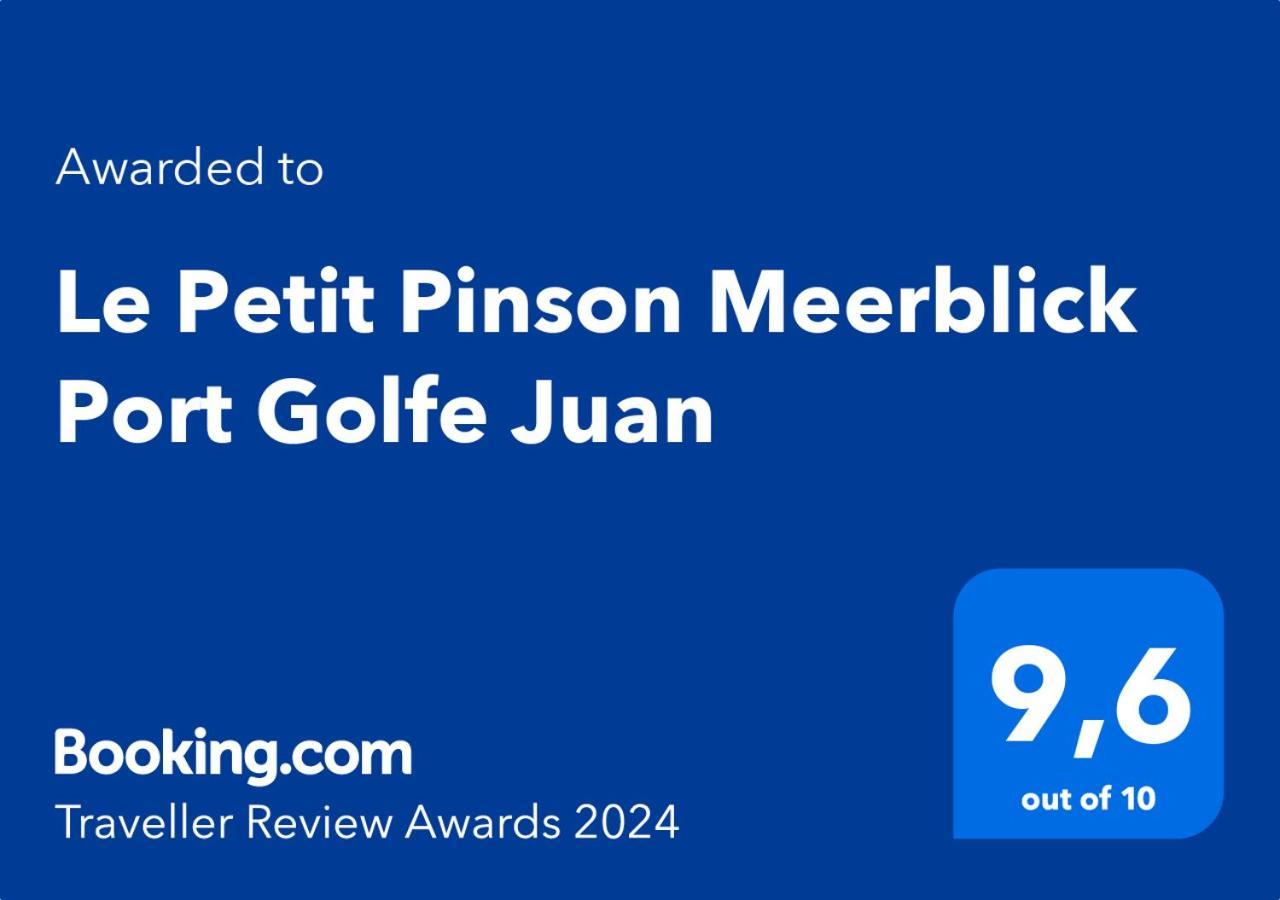Le Petit Pinson Meerblick Port Golfe-Juan Exterior photo